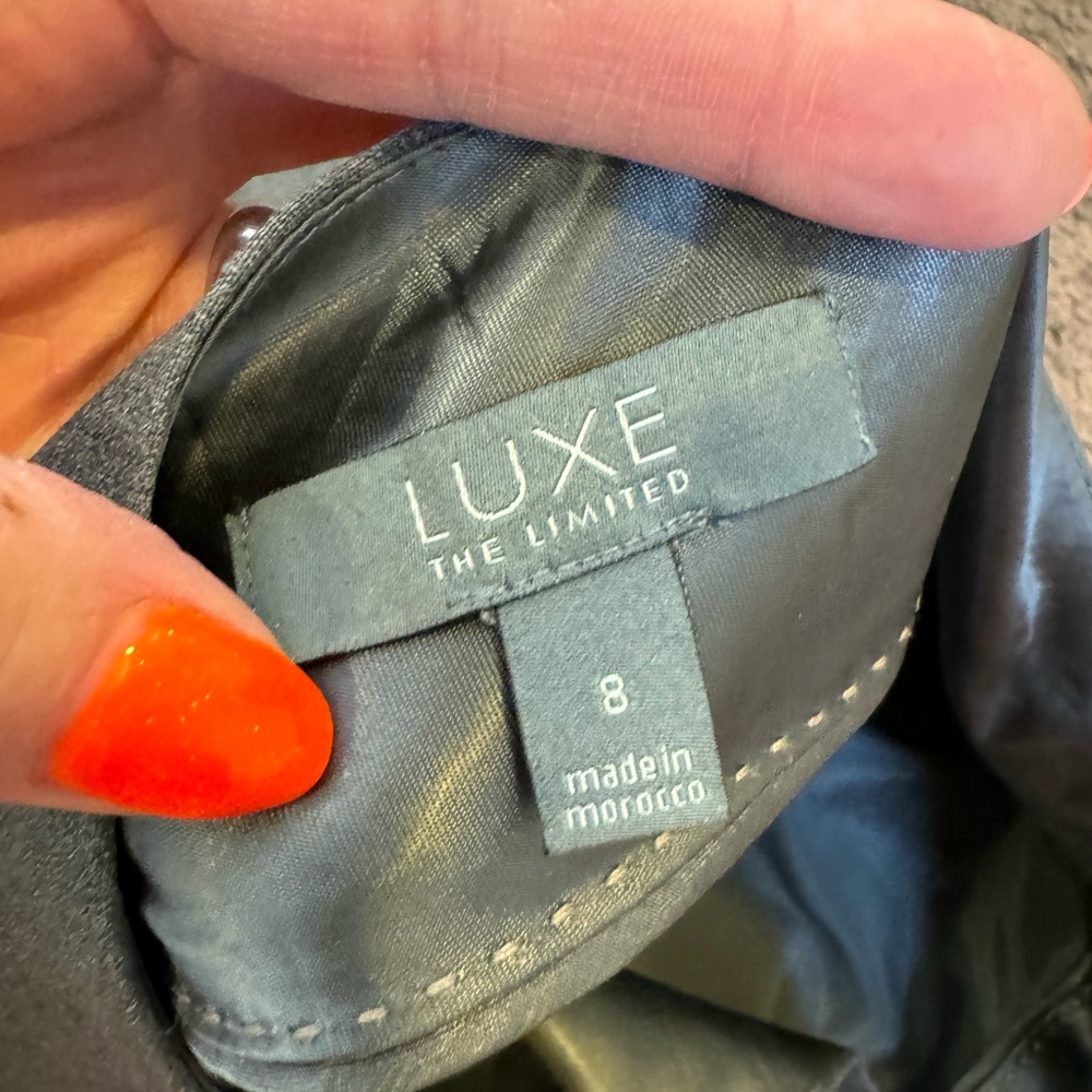 The Limited LUXE Gray Wool Blend Pencil Straight Skirt Size 8 - Picture 3 of 7